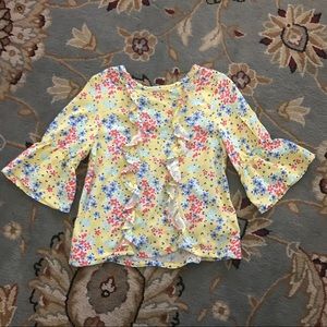 Beautiful Billowing top; Lightweight and in EUC